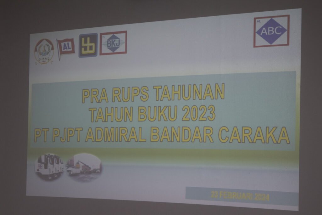 Pra Rups Pt Pjpt Admiral Bandar Caraka Tb Yasbhum