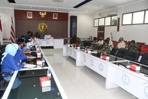 Kegiatan tanggal 28 s.d. 29 Maret 2022 Kunjungan Bidjahsos ke Lantamal V dan Universitas Hang Tuah - 7